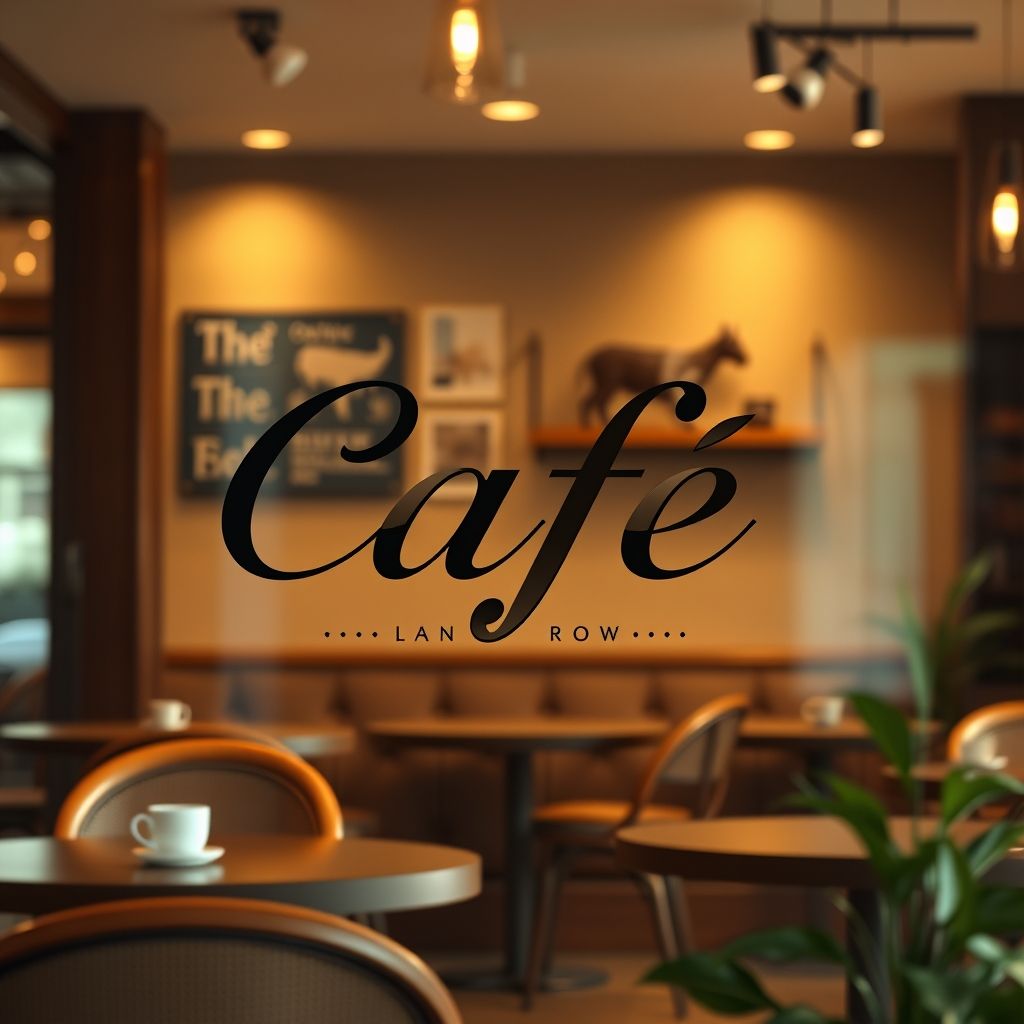 ขั้นตอนการออกแบบโลโก้คาเฟ่